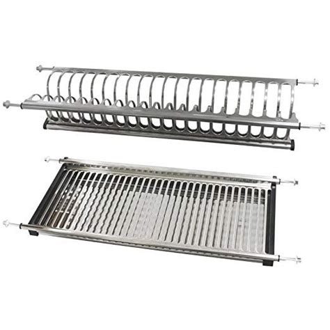 probrico stainless steel dish drying rack for the cabinet|Probrico Stainless Steel Dish Drying Rack for The Cabinet (700mm).